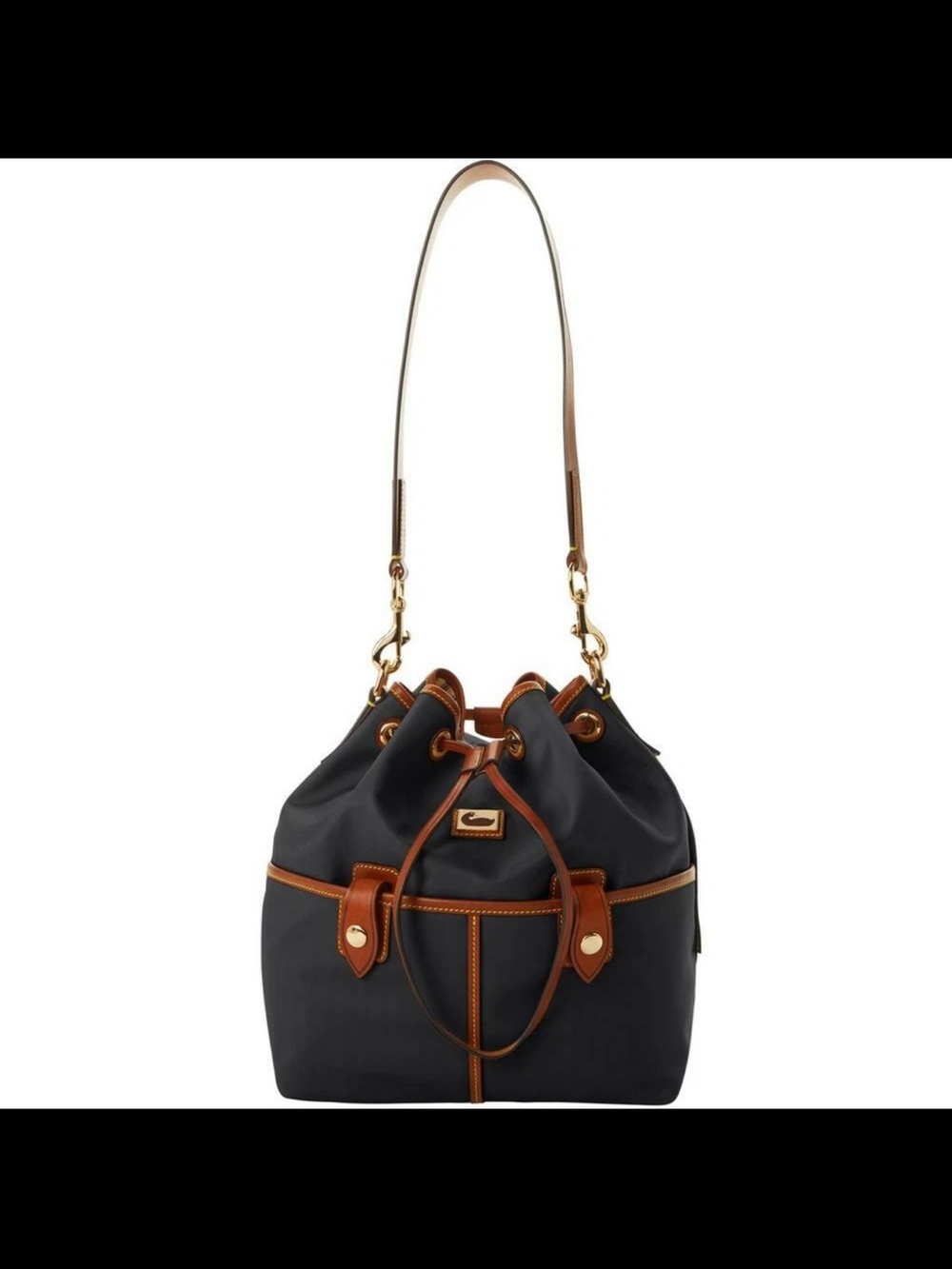 Dooney & Bourke Wayfarer Nylon Drawstring Hobo Bag - Picture 11 of 11